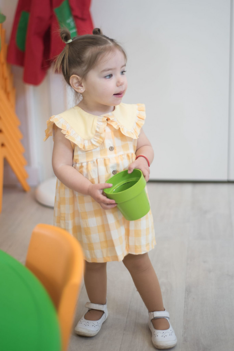 Jesusito vichy amarillo - Imagen 3