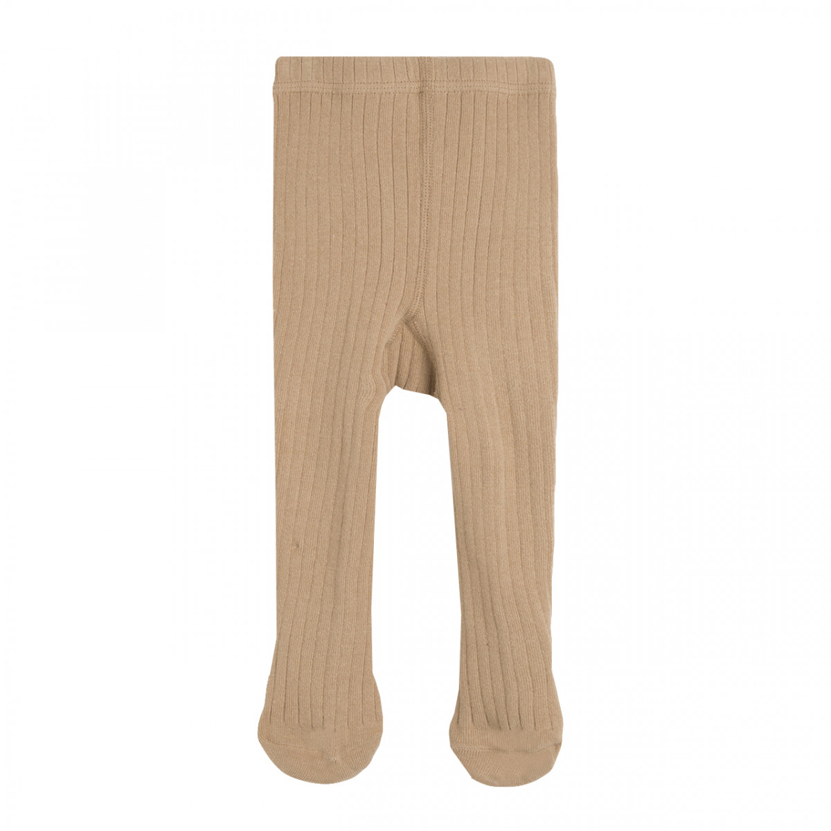 Leotardo canalé camel